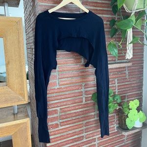 Balance Athletica Navy Shrug